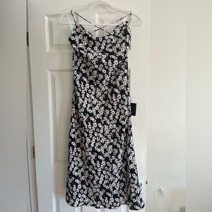 NWT Lulus size XS floral slip dress-